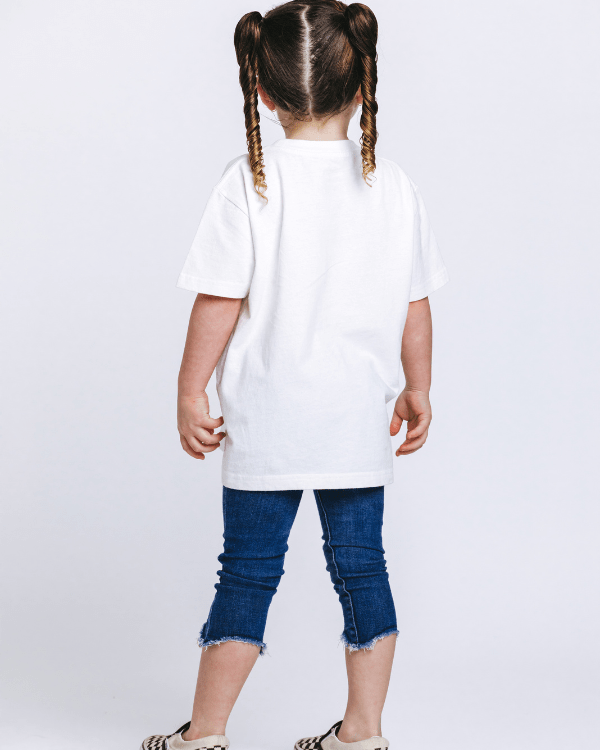 Make The Sea Trash Free Kids Tee - White - Image 3