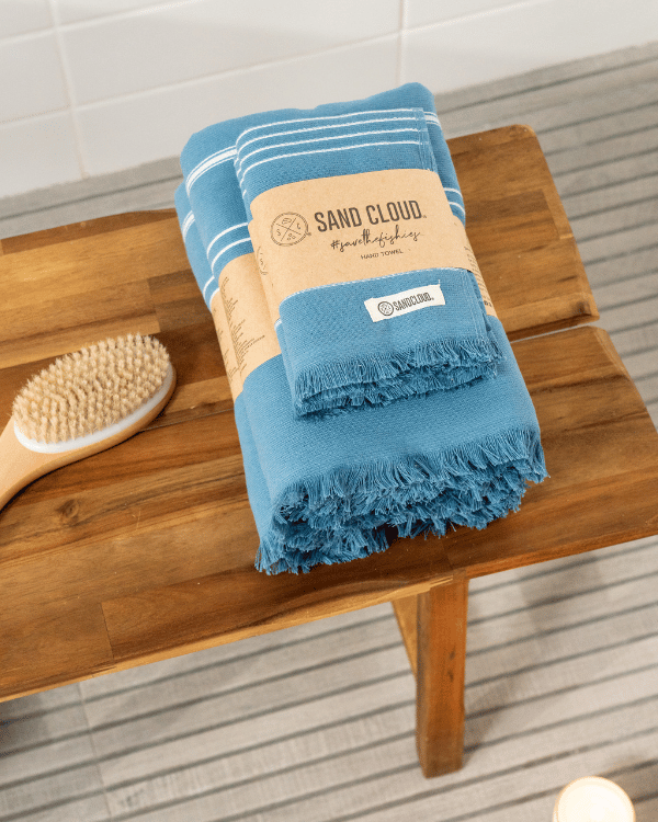 Classic XL Bath Bundle - Slate Blue - Image 10
