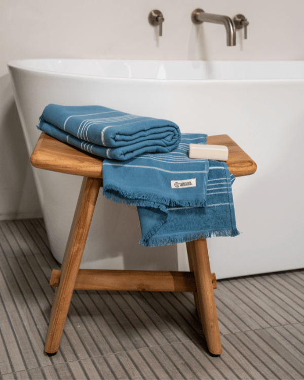 Classic XL Bath Bundle - Slate Blue - Image 12