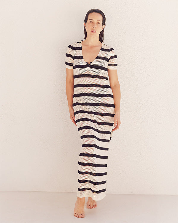 Gappo Hooded Net Dress - Image 4