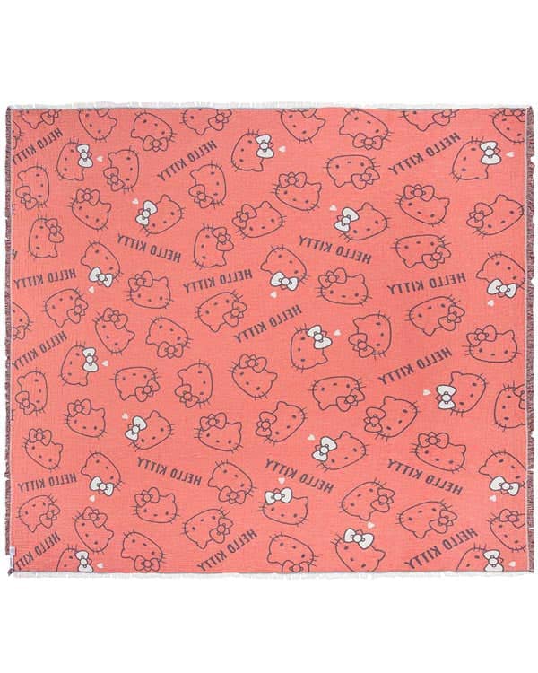 Hello Kitty - Hello Kitty Bows - PARTY BLANKET - Image 3