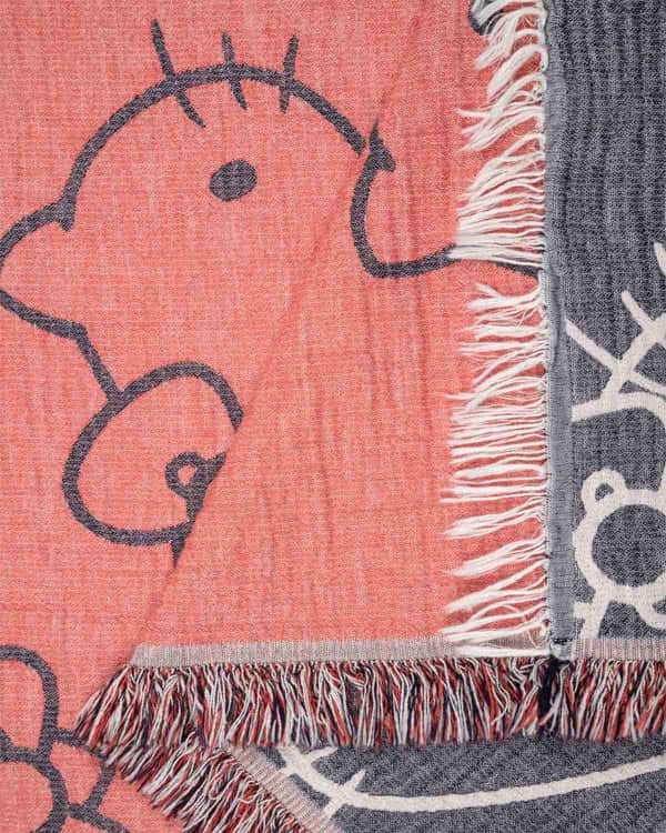 Hello Kitty - Hello Kitty Bows - PARTY BLANKET - Image 5