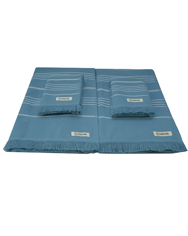Classic XL Bath Bundle - Slate Blue - Image 9