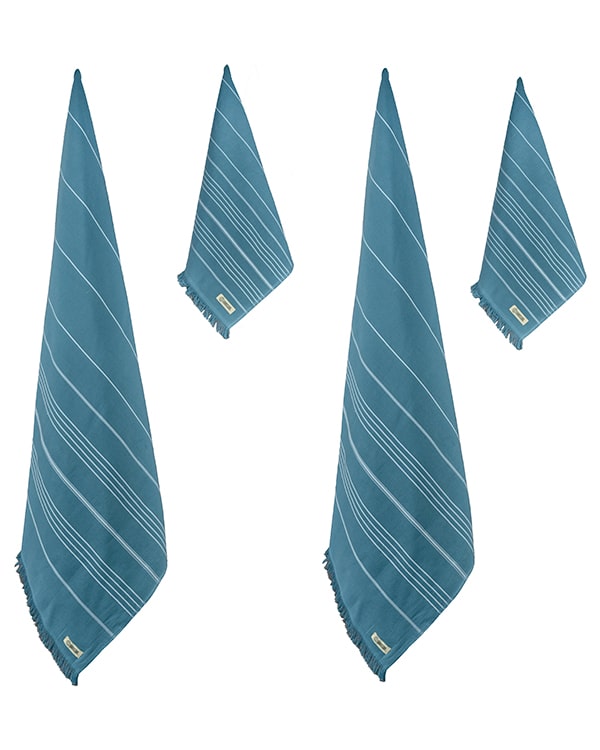 Classic XL Bath Bundle - Slate Blue - Image 16