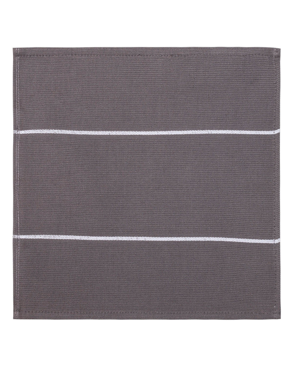Classic Bath Washcloth Bundle 6 Pack - Grey - Image 3
