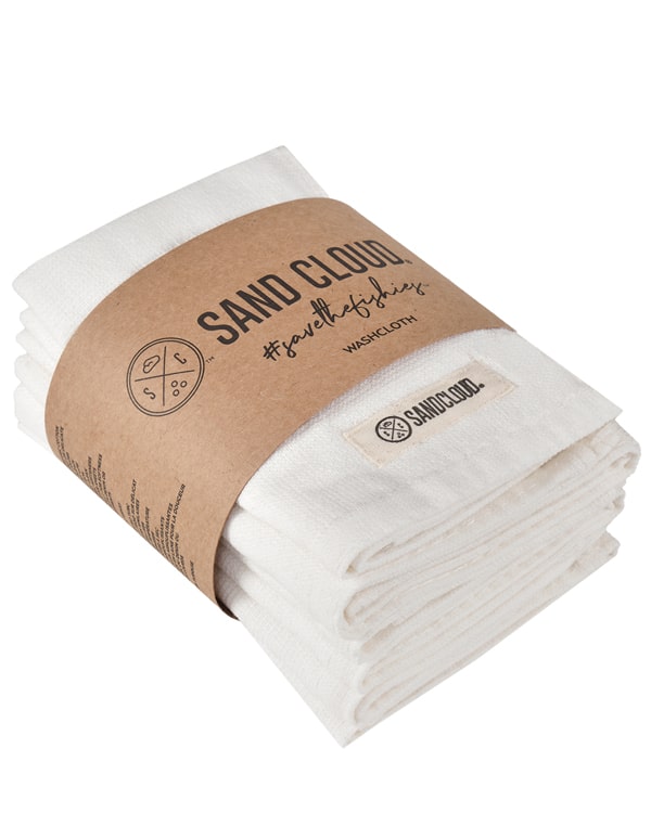 Terra Bath Washcloth Bundle - 6 Pack - Ivory