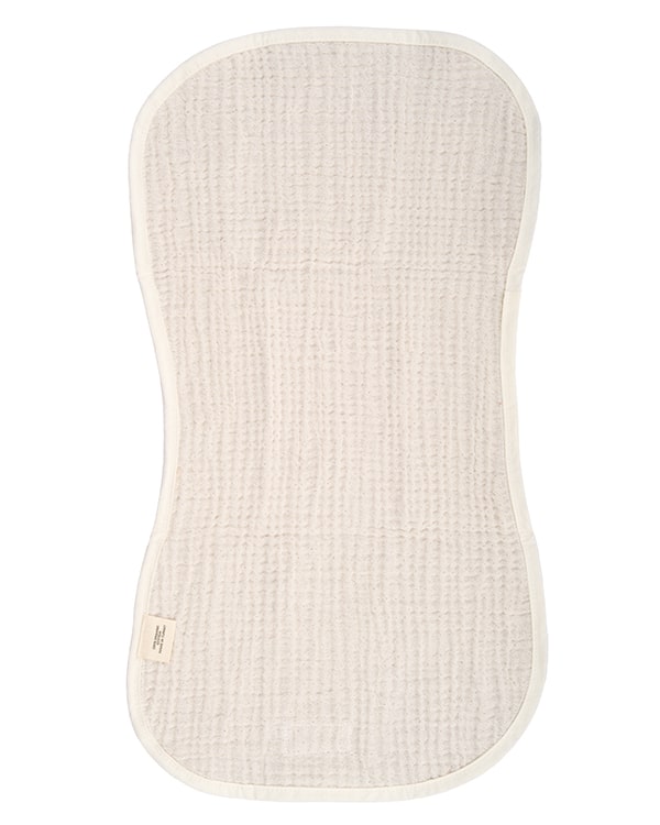 Little Fishies Gauze Burping Cloth Bundle - 3 Pack - Natural / Beige / Warm Taupe - Image 13