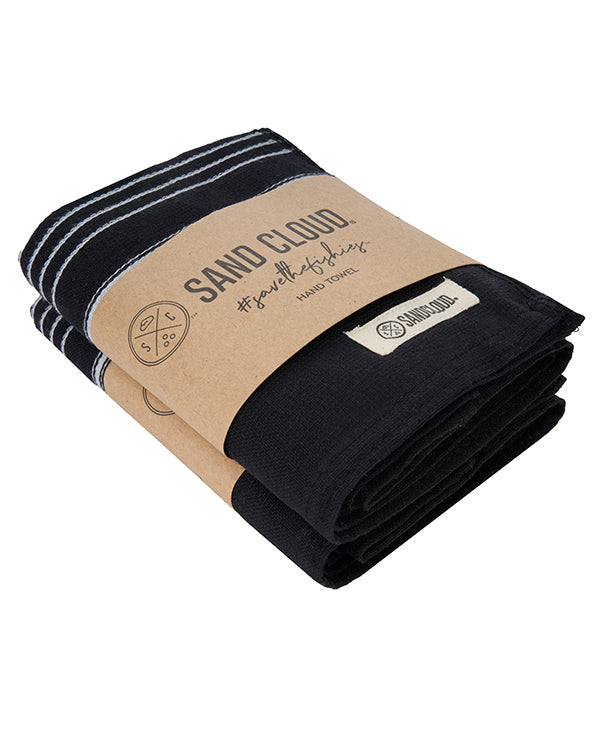 Classic Fringeless Hand Bath Bundle - 2 Pack Black - Image 3