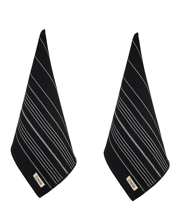 Classic Fringeless Hand Bath Bundle - 2 Pack Black - Image 4