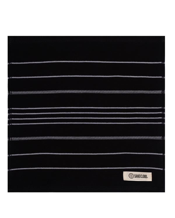 Classic Bath Washcloth Bundle- 6 Pack - Black - Image 3