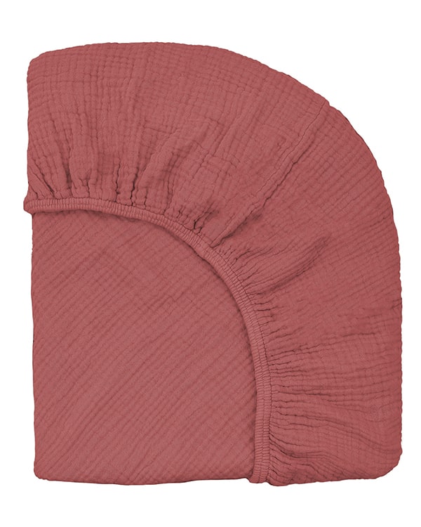 Sonoran Fitted Sheet - Terracotta - Image 3