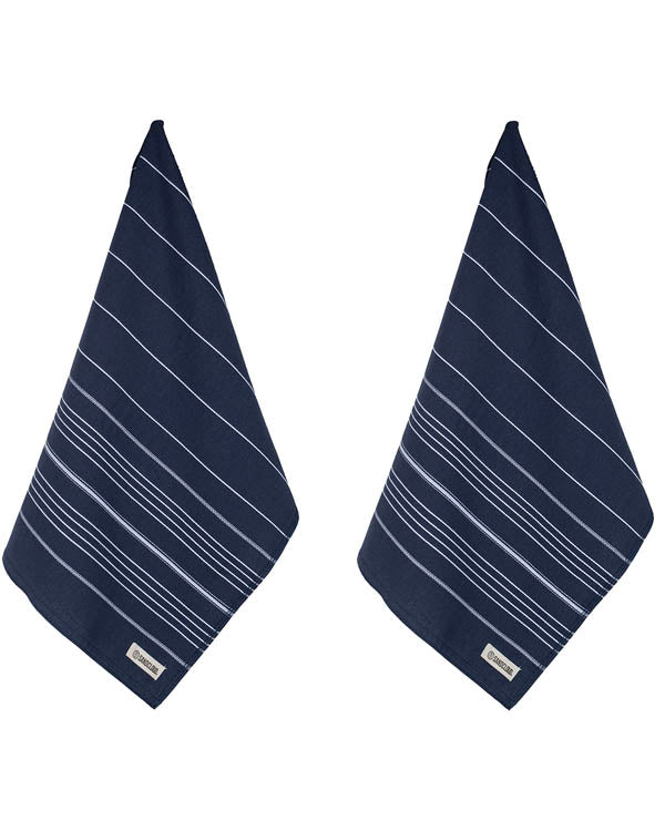 Classic Fringeless Hand Bath Bundle 2 Pack - Navy - Image 4