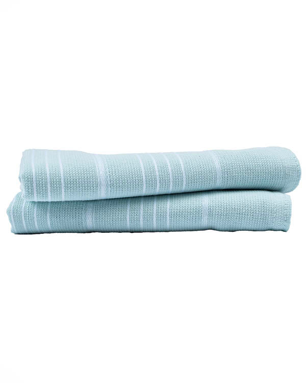 Classic Fringeless Hand Bath Bundle 2 Pack - Seaglass - Image 3