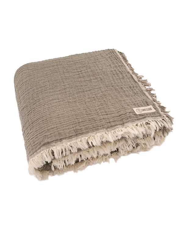Senna Melange PARTY BLANKET - Beige - King - Image 7