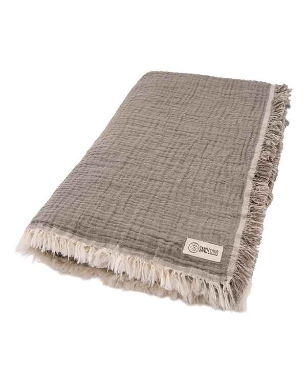 Senna Melange PARTY BLANKET - Beige - King - Image 5