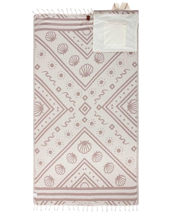 Seashells Towel Bag
